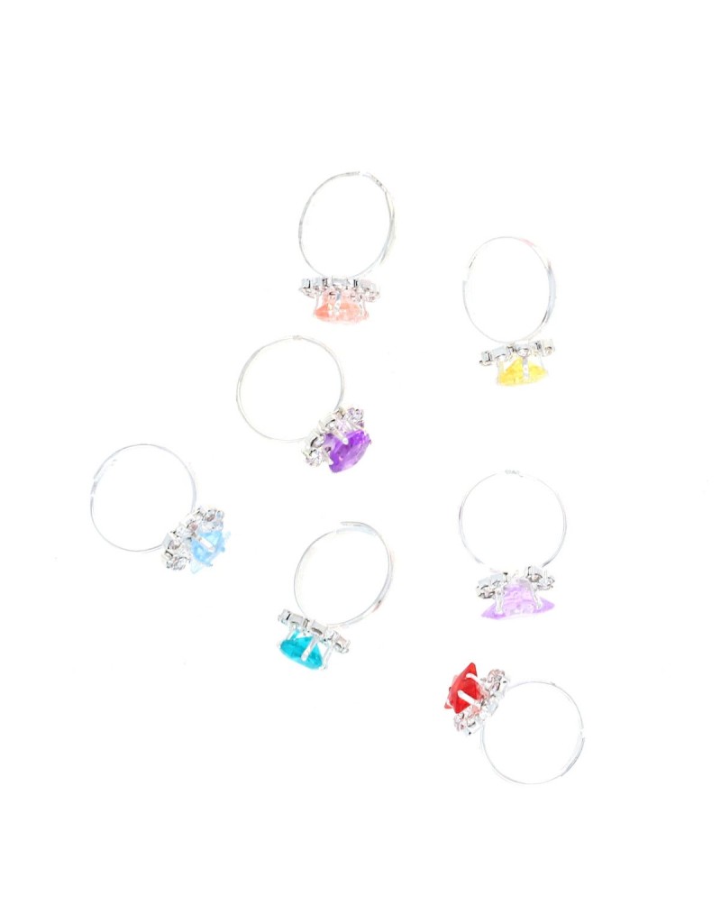 Boîte coeur 7 bagues