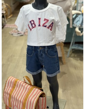 Short 366 étoile strass