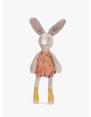 Poupée lapin argile
