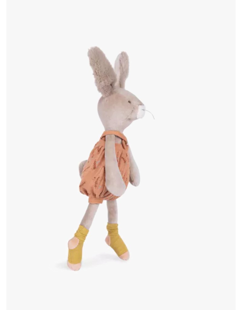 Poupée lapin argile