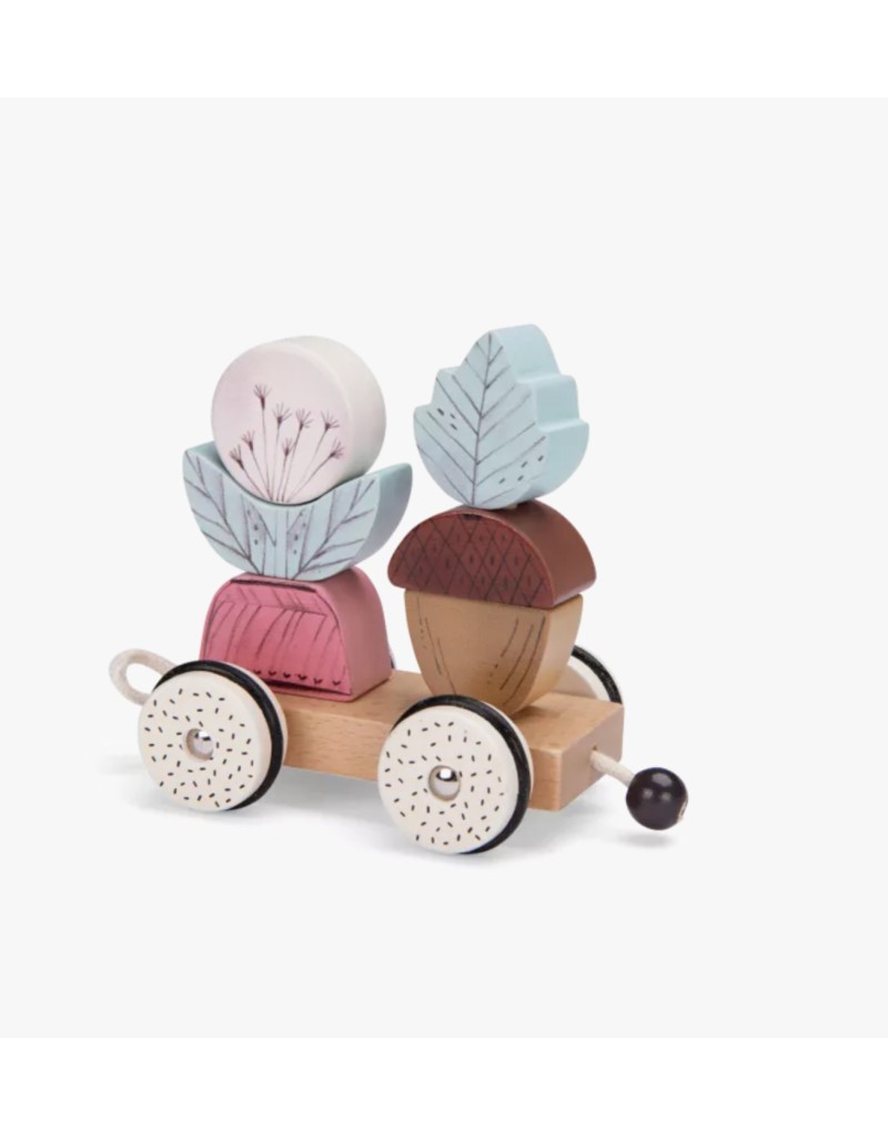 Train d'activité après la pluie