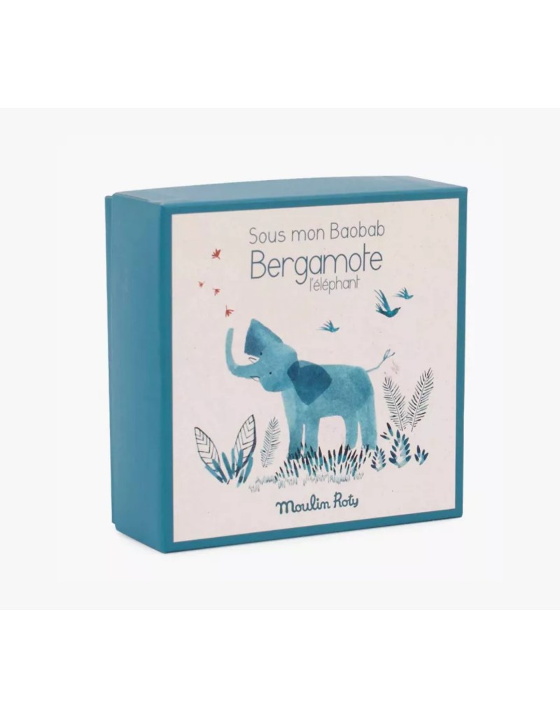 Doudou Eléphant Bergamote