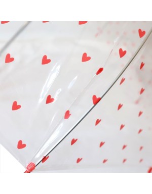 Parapluie coeurs rouges