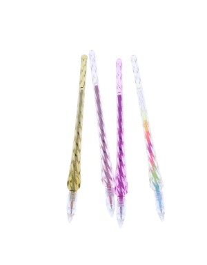 Lot de 4 stylos cristal