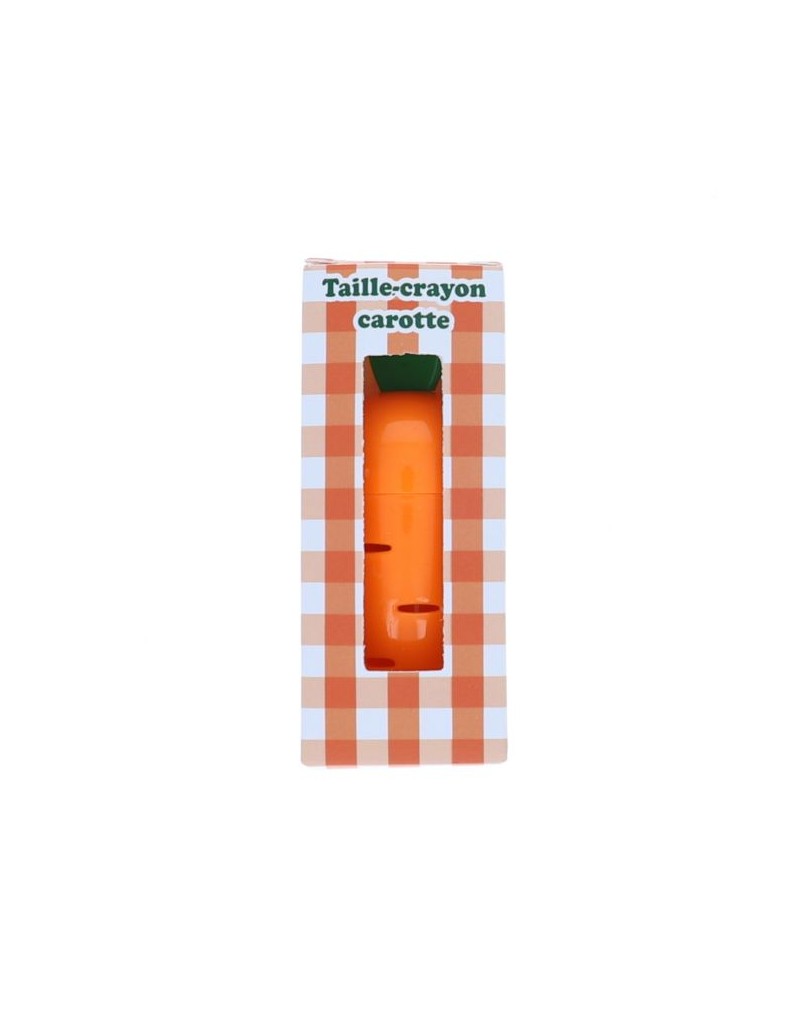 Taille-crayon carotte