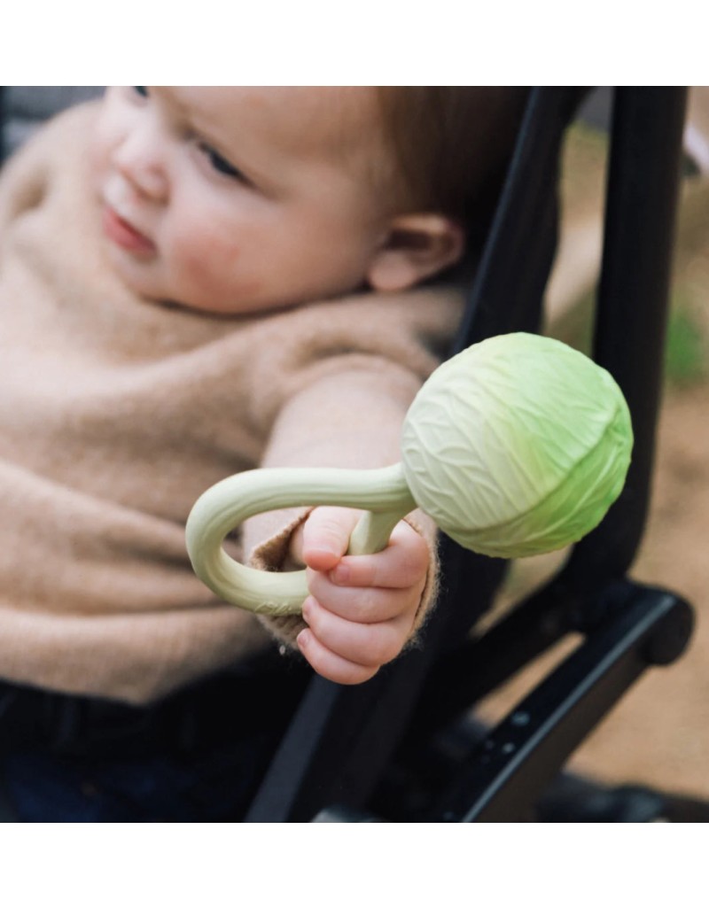 Green Cabbage Hochet Bébé