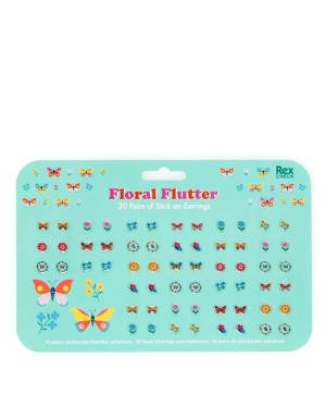 Boucles d'oreilles collantes