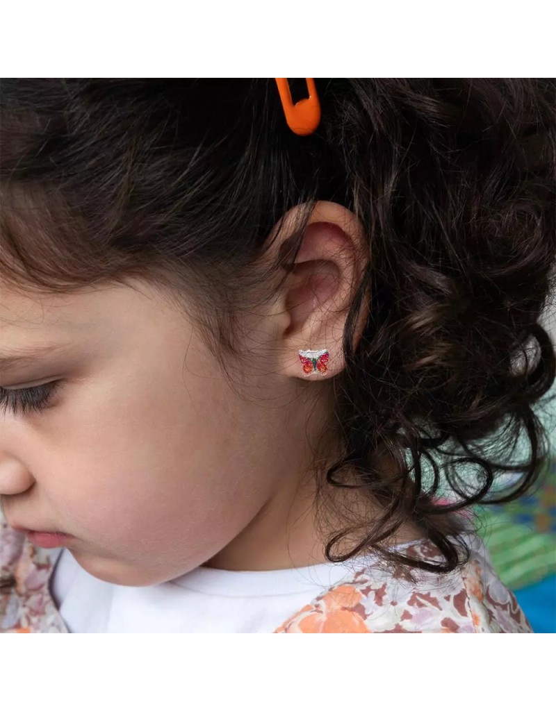 Boucles d'oreilles collantes