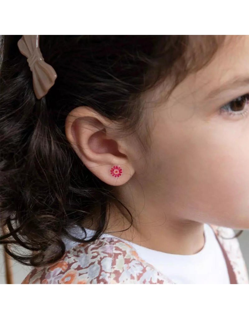 Boucles d'oreilles collantes