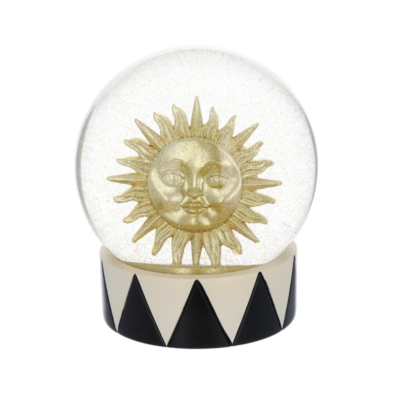 Boule à neige lune et soleil