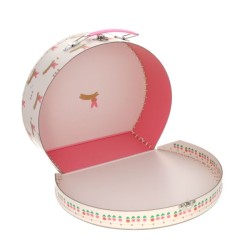 Valisette lapin rose