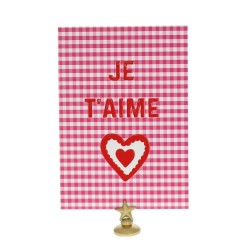 Carte je t'aime vichy