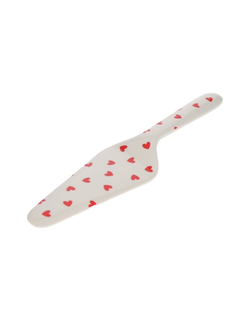 Pelle à tarte cœur rouge