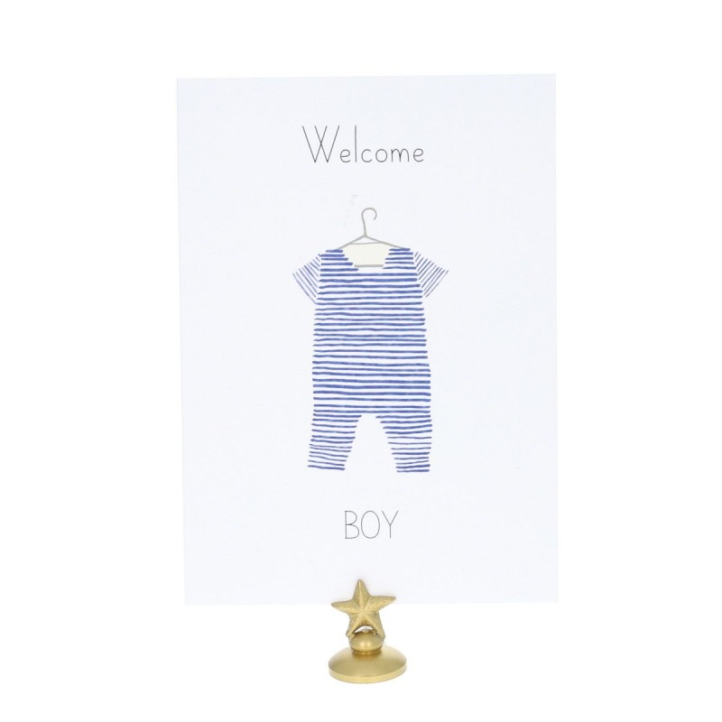 Carte naissance Welcome Boy Carte naissance Welcome Boy