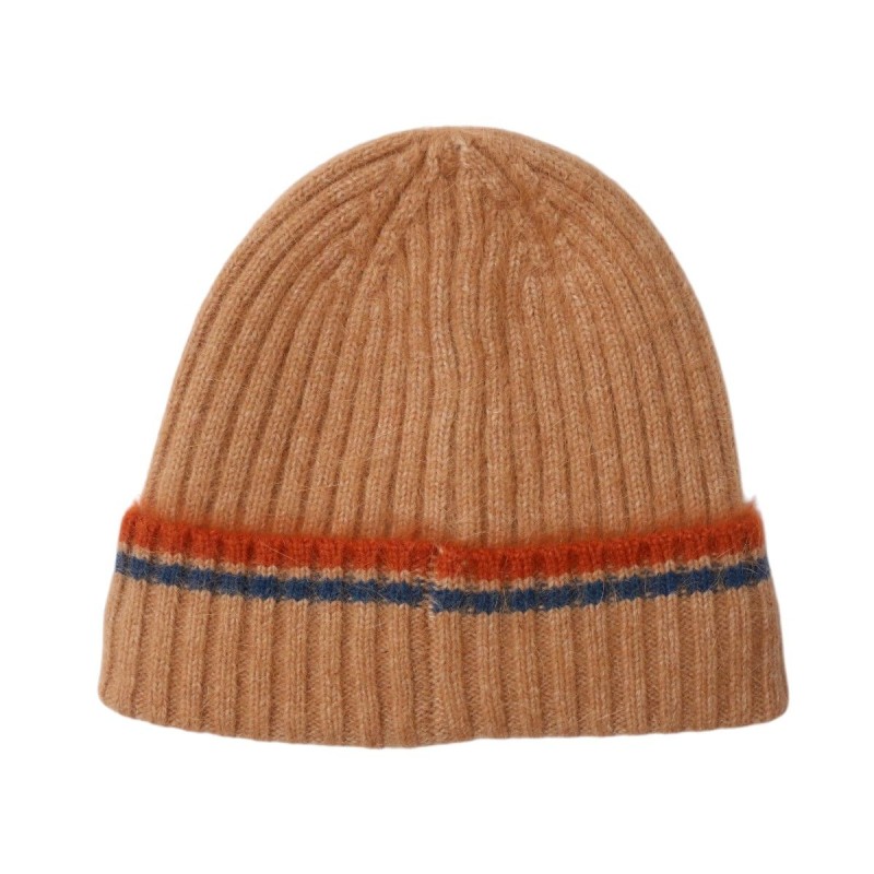 Bonnet tricot beige JOJO