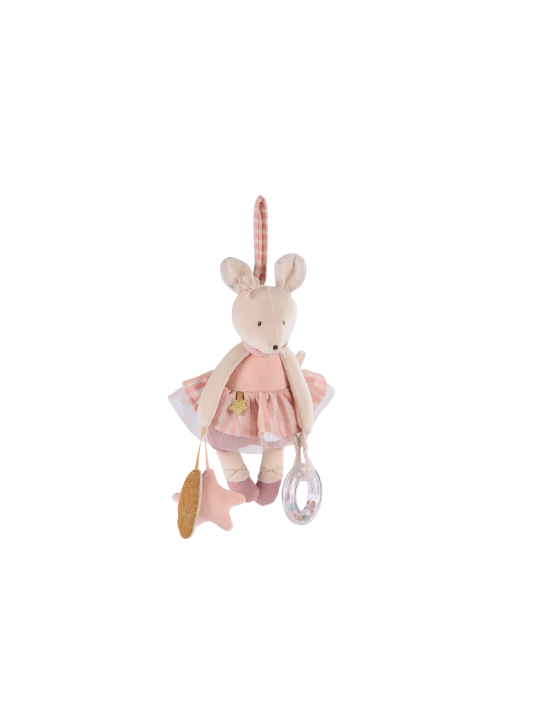 Peluche d'activités à suspendre Souris