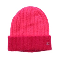 Bonnet rose tricot Aland