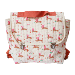 Sac à dos khanta lapin rose