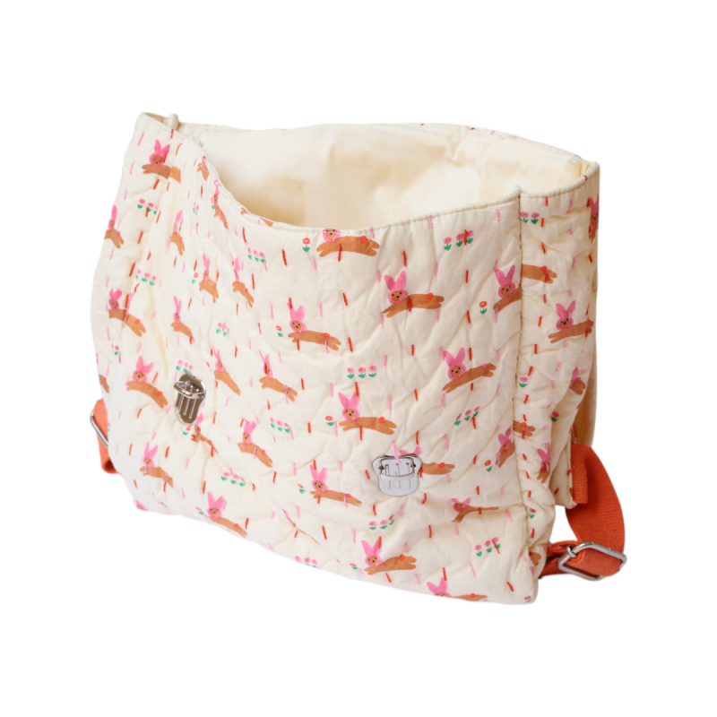 Sac à dos khanta lapin rose