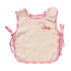 Bavoir froufrou pointelle