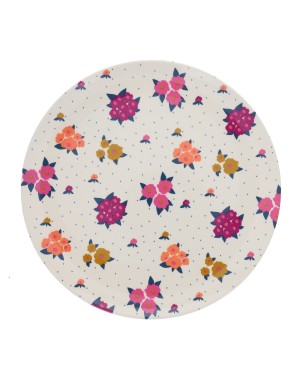 Assiette la vie en rose