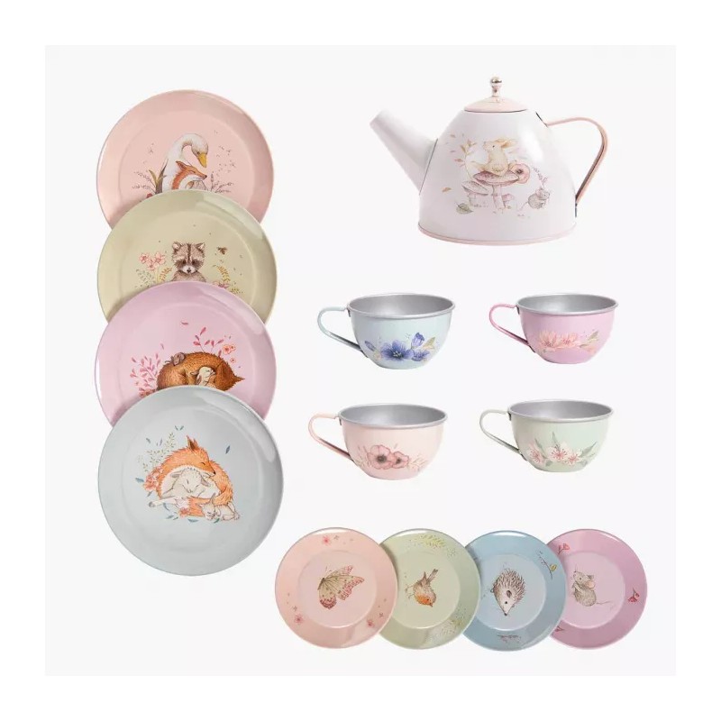 Valise dînette à thé