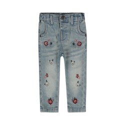 Jeans fleurs 56369