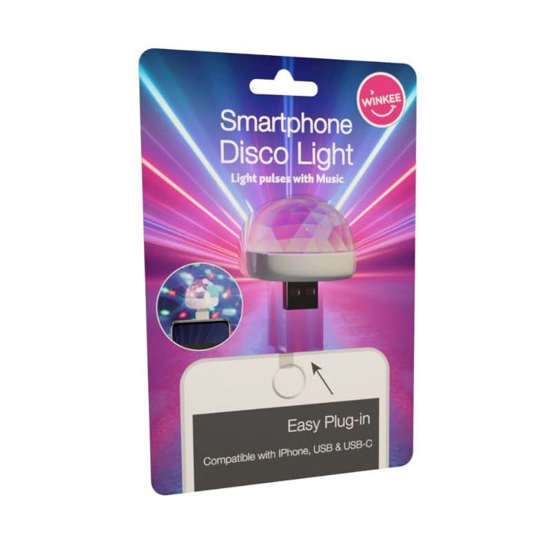 Lampe disco téléphone