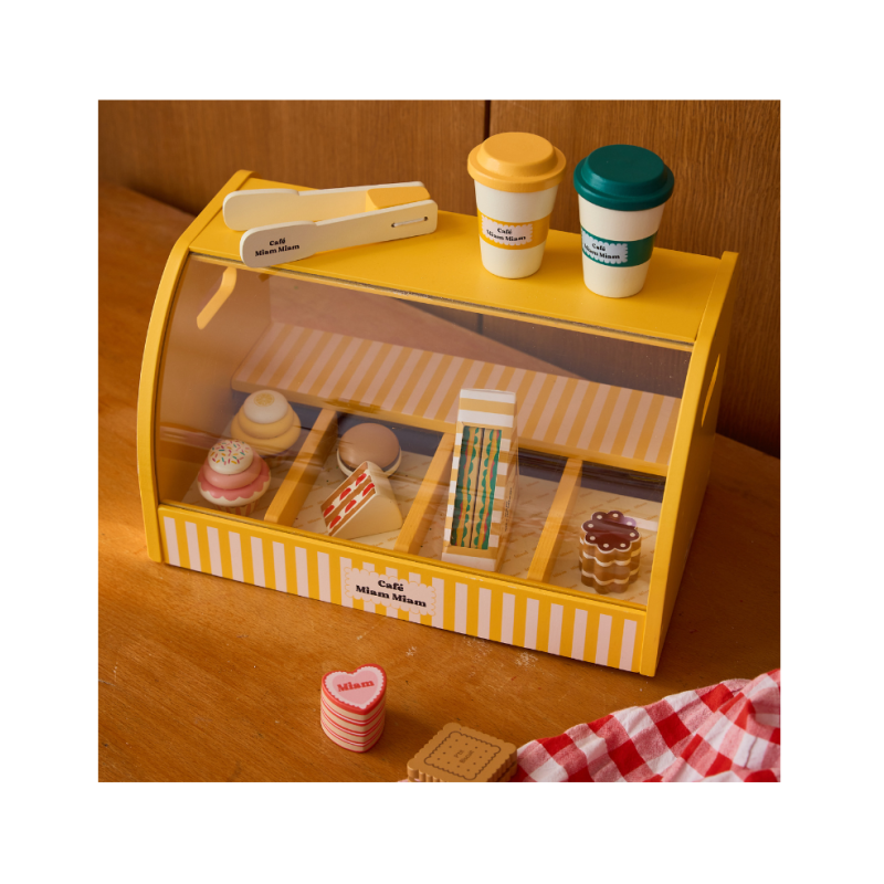 Stand à pâtisseries et café