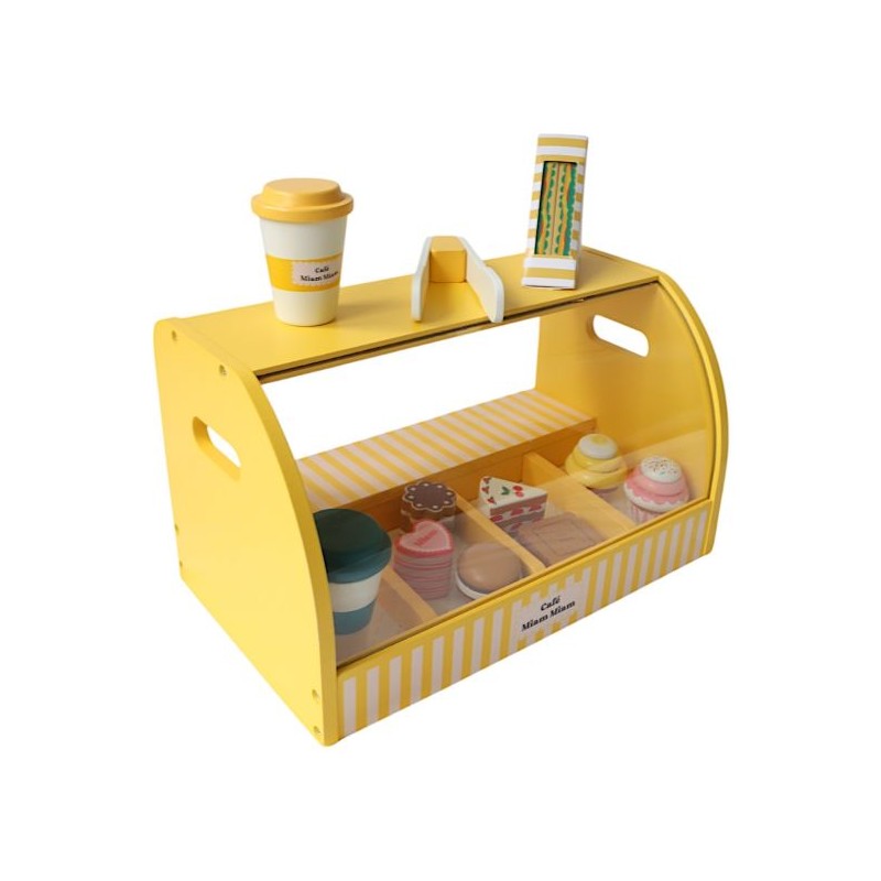 Stand à pâtisseries et café