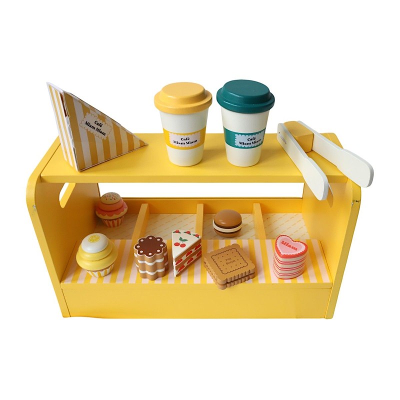 Stand à pâtisseries et café