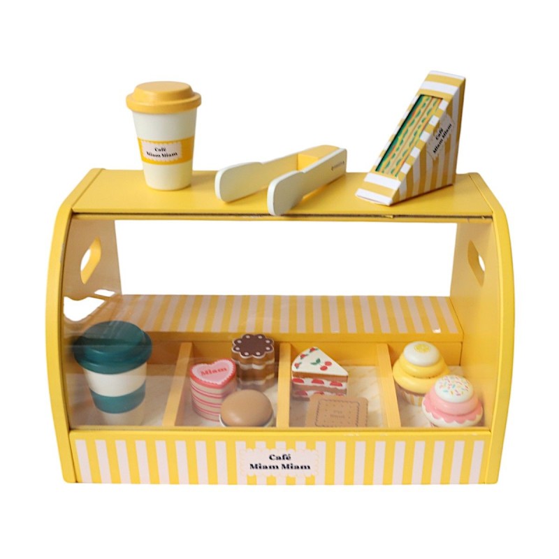 Stand à pâtisseries et café