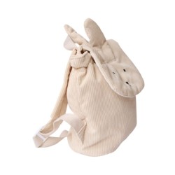 Sac à dos velours lapin