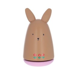 Boîte à musique lapin en bois