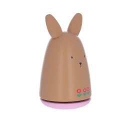 Boîte à musique lapin en bois