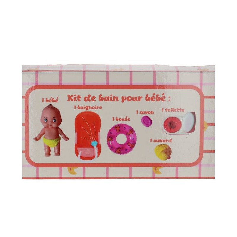 Set jeu bébé miniature