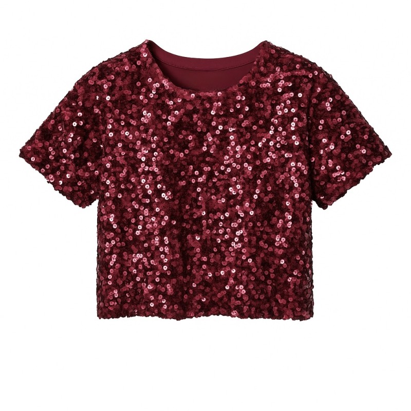 Tee-shirt sequins 457