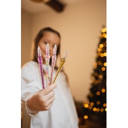 Lot de 4 stylos cristal