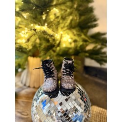 bottines pailletées