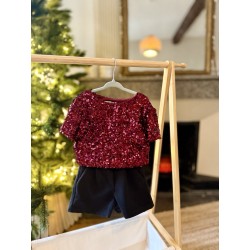 Tee-shirt sequins 457