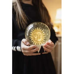 Boule à neige lune et soleil