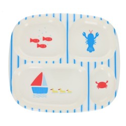 Assiette à compartiments - Petit Matelot