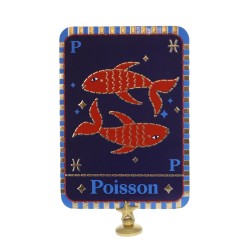 Carte astrologie Poisson