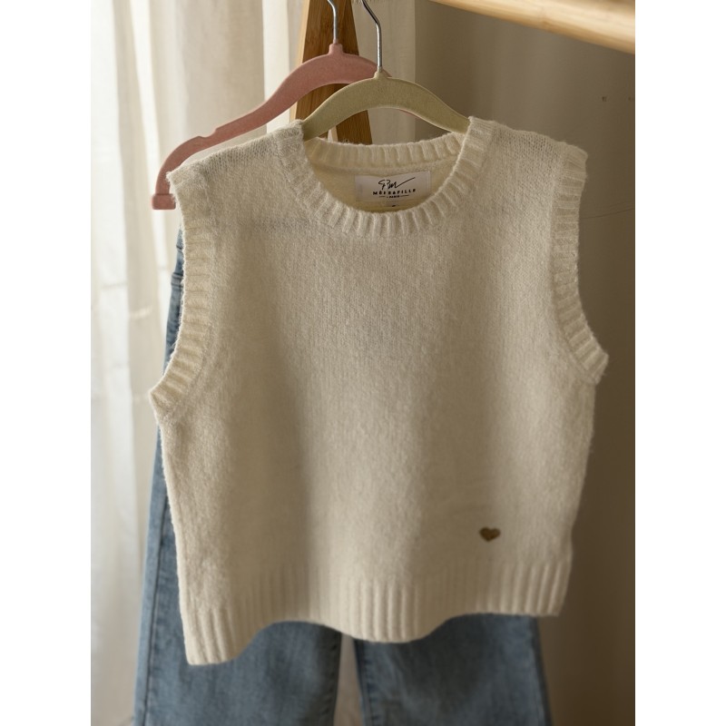 Pull sans manches 26123