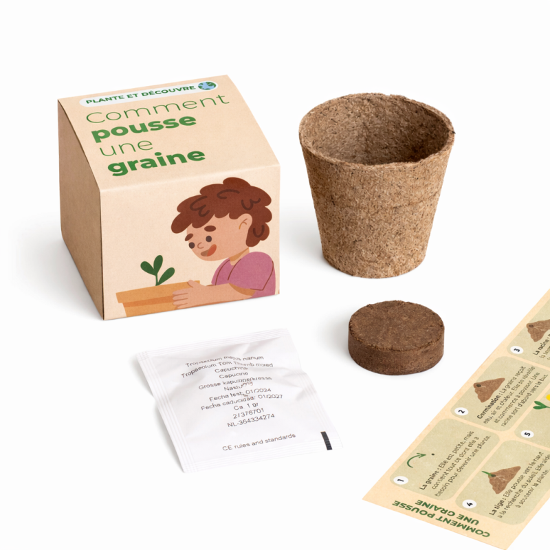 Kit COMMENT POUSSE UNE GRAINE