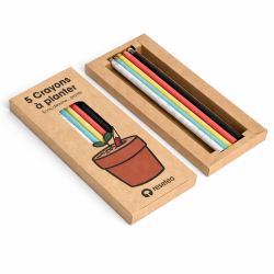Set de 5 crayons à planter