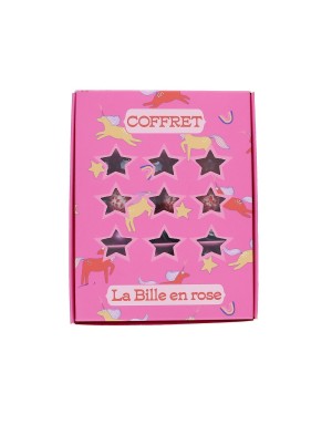 Coffret billes La bille en rose