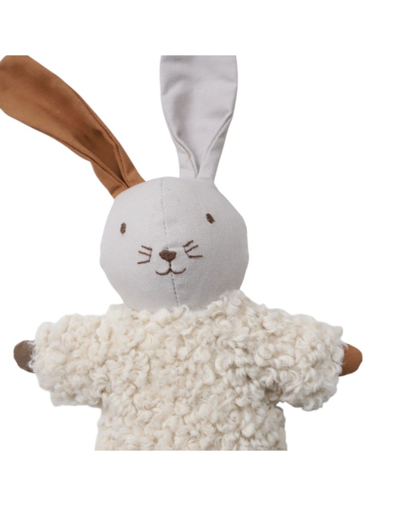 Poupée en tissu Lapinou