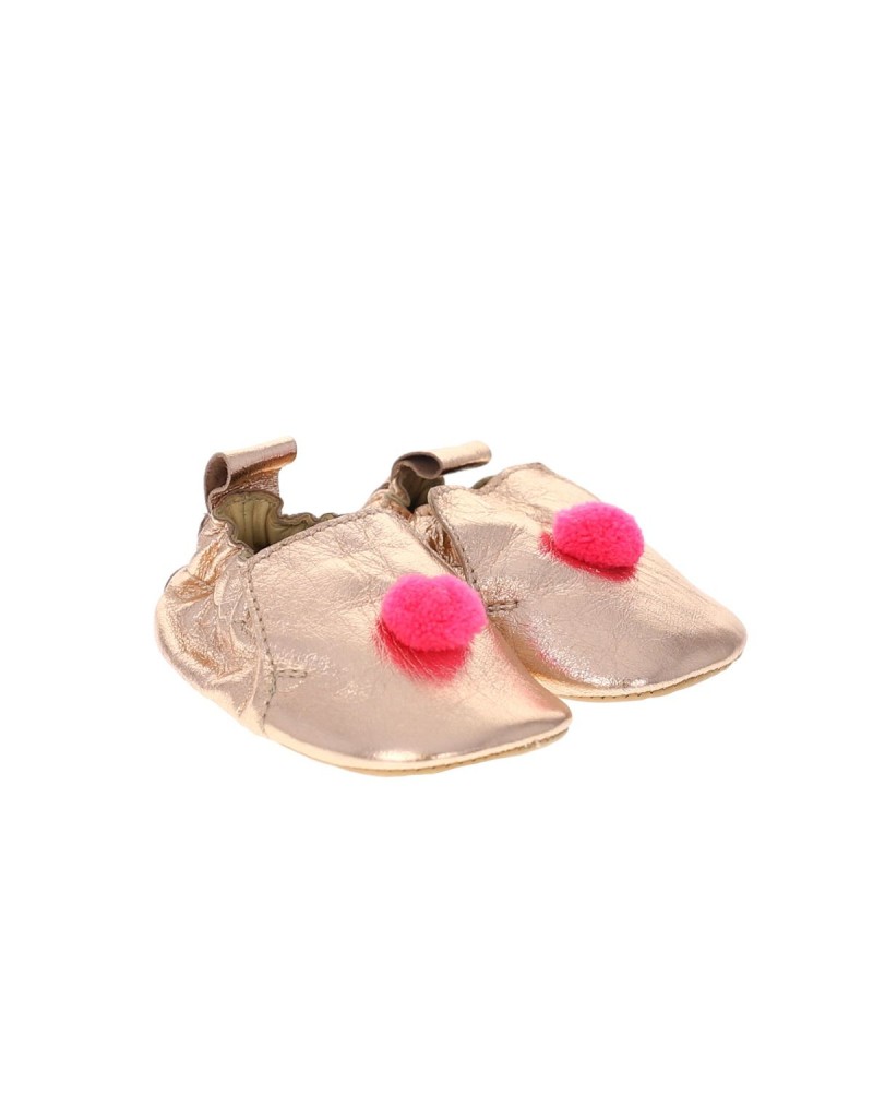 Chaussons pompon 12-18 mois