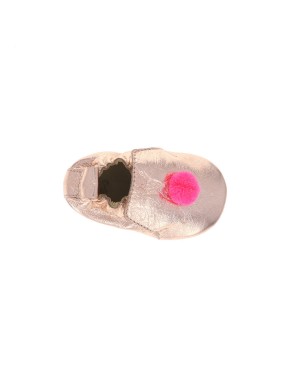 Chaussons pompon 6-12 mois